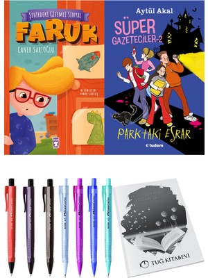 Süper Gazeteciler 2 Parktaki Esrar ve Şehirdeki Gizemli Sinyal Faruk 2li Set + Hediyeli