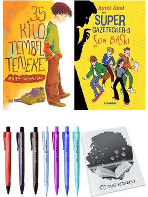 Süper Gazeteciler 5 Son Baskı ve 35 Kilo Tembel Teneke 2li Set + Hediyeli