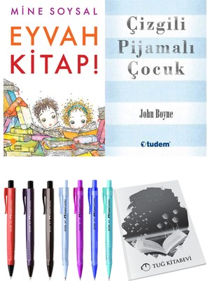Çizgili Pijamalı Çocuk ve Eyvah Kitap! 2li Set