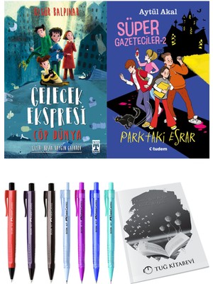 Süper Gazeteciler 2 Parktaki Esrar ve Gelecek Ekspresi Çöp Dünya 2li Set