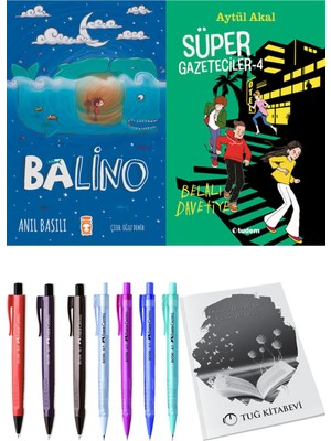 Süper Gazeteciler 4 Belalı Davetiye ve Balino 2li Set
