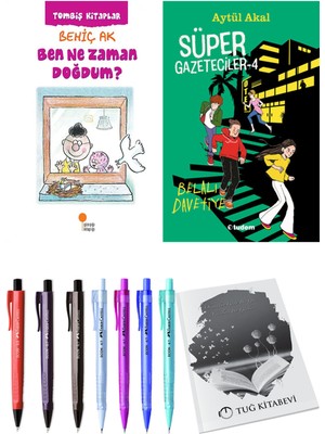 Süper Gazeteciler 4 Belalı Davetiye ve Ben Ne Zaman Doğdum? 2li Set