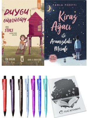 Kiraz Ağacı Ile Aramızdaki Mesafe ve Duygu Günlüğüm Mira Stres Kulübesi'nden Ayrılıyor 2li Set