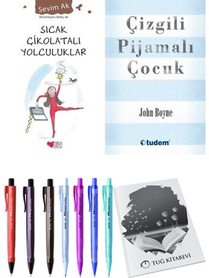 Çizgili Pijamalı Çocuk ve Sıcak Çikolatalı Yolculuklar 2li Set
