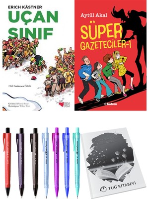 Süper Gazeteciler 1 ve Uçan Sınıf 2li Set