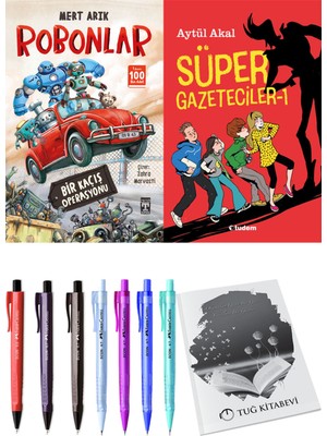 Süper Gazeteciler 1 ve Robonlar Bir Kaçış Operasyonu 2li Set