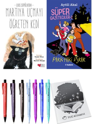 Süper Gazeteciler 2 Parktaki Esrar ve Martıya Uçmayı Öğreten Kedi 2li Set