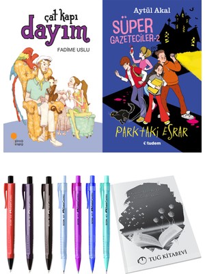 Süper Gazeteciler 2 Parktaki Esrar ve Çat Kapı Dayım 2li Set