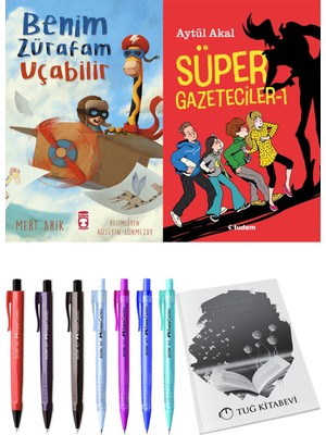 Süper Gazeteciler 1 ve Benim Zürafam Uçabilir 2li Set