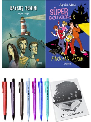 Süper Gazeteciler 2 Parktaki Esrar ve Baykuş Yemini 2li Set