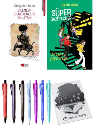Süper Gazeteciler 4 Belalı Davetiye ve Bilenler Bilmeyenlere Anlatsın 2li Set