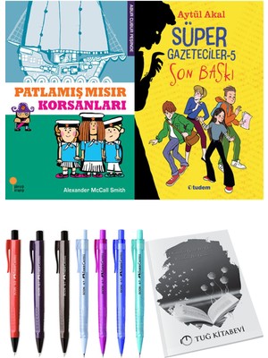 Süper Gazeteciler 5 Son Baskı ve Patlamış Mısır Korsanları 2li Set
