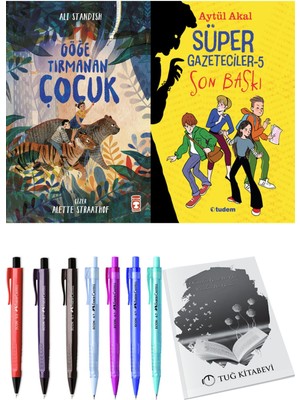Süper Gazeteciler 5 Son Baskı ve Göğe Tırmanan Çocuk 2li Set
