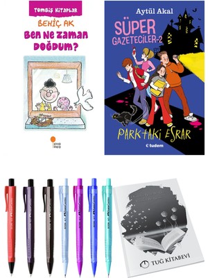 Süper Gazeteciler 2 Parktaki Esrar ve Ben Ne Zaman Doğdum? 2li Set