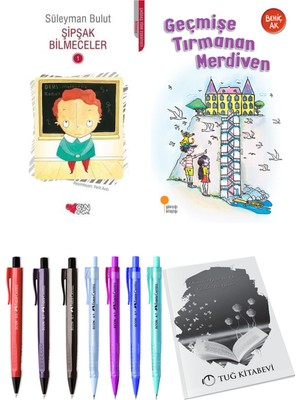 Geçmişe Tırmanan Merdiven ve Şipşak Bilmeceler 1 2li Set
