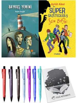 Süper Gazeteciler 5 Son Baskı ve Baykuş Yemini 2li Set