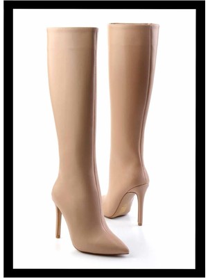 Bambi Nude   Kadın Çizme K03209740109