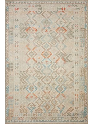 Rugs Modern Karışık Tonlarda Çapraz Desenli Dokuma Taban Halı MIRAVIP323