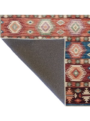 Rugs Modern Karışık Renkli Baklavalı Kreatif Desenli Dokuma Taban Halı MIRAVIP320