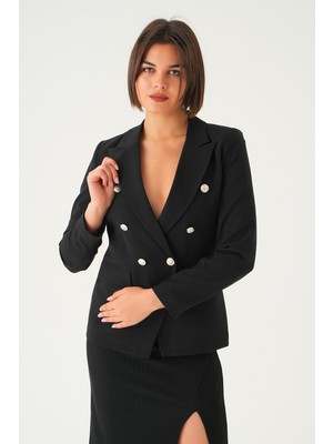 Rays 4488 Düğmeli Klasik Celet Siyah