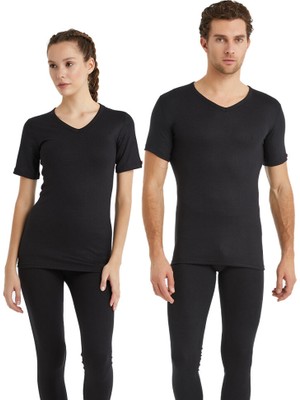 Blackspade Unisex Termal Tişört 2. Seviye 1263 - Siyah