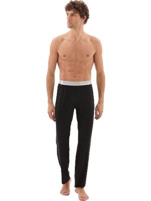Blackspade Siyah Erkek Modal Pijama Altı Silver 9304 - Cildi Tahriş Etmeyen Tasarım