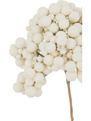 Laromita Decoration Krem Rengi Berries Dal / 74 cm