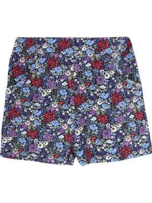 Cottoge Garden Kız Çocuk Cepli Desenli Şort