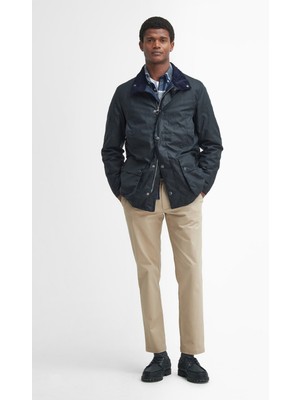 Barbour Beaufort Mac Yağlı Ceket NY92 Navy