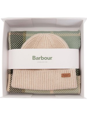 Barbour Pendle Bere & Blair Atkı Hediye Seti GN15 Soft Mint