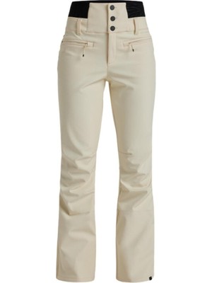Roxy Rising High Pt Kadın Snowboard Pantolonu Krem Renkli Su Geçirmez Softshell Materyal