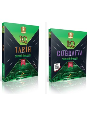 Paraf Yayınları 9. Sınıf IQ Coğrafya & Tarih Soru Kütüphanesi