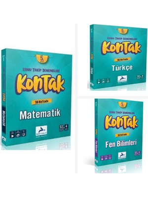 Paraf Yayınları 5. Sınıf Kontak 36 Haftada Fen Bilimleri & Matema
