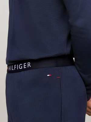 Tommy Hilfiger Erkek Mavi Pijama Takımı UM0UM03334