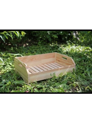 Pino Ladino Çok Amaçlı Doğal Ahşap Kasa