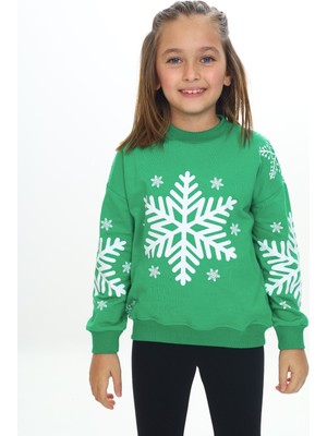 Toontoy Kız Çocuk Baskılı Sweatshirt