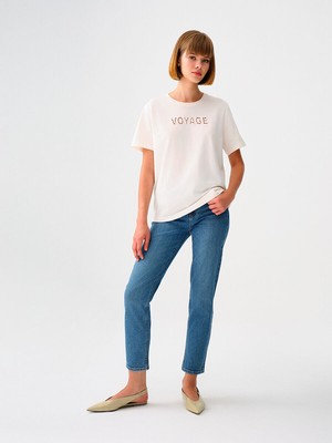 Loft Elena Slim Fit Kadın Pantolon