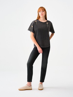 Loft Elena Slim Fit Kadın Pantolon