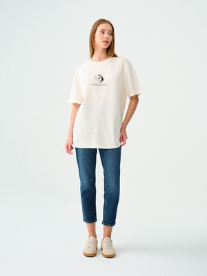 Loft Mom Slim Fit Kadın Pantolon