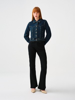 Loft Flare Slim Fit Kadın Pantolon