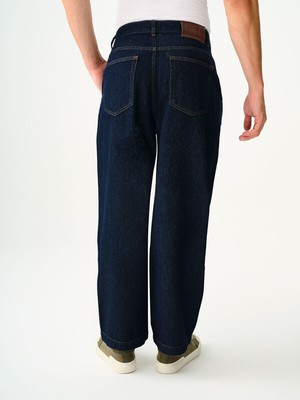 Loft Pleated Jean Balloon Fit Erkek Pantolon