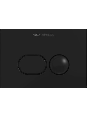 VitrA Liquid 740-2101 Kumanda Paneli, Parlak Siyah