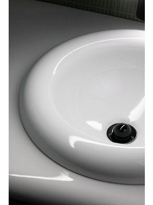 VitrA Liquid 7312B403-0016 Çanak Lavabo, 40 cm, Beyaz