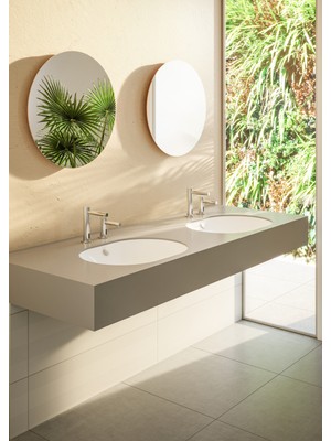 VitrA Origin A47213 Temassız Lavabo Bataryası, Elektrikli, Çift Su Girişli, Krom