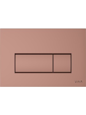 VitrA Root Square 740-2340 Kumanda Paneli, Soft Bakır