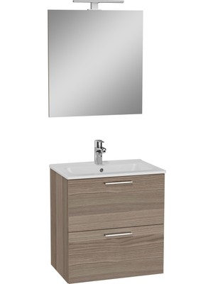 VitrA Mia 75103 Banyo Dolabı Seti, Çekmeceli, 60 cm, Cordoba