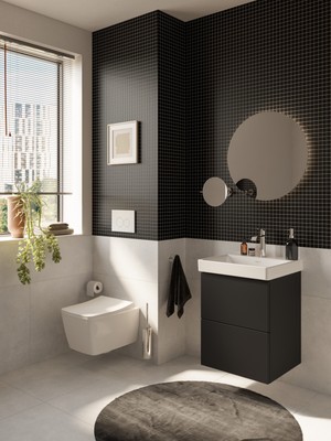 VitrA Origin A44895 Makyaj Aynası, Duvardan, Krom