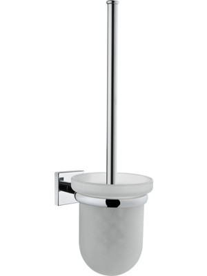 VitrA Q-Line A44999 Tuvalet Fırçalığı, Duvardan, Krom