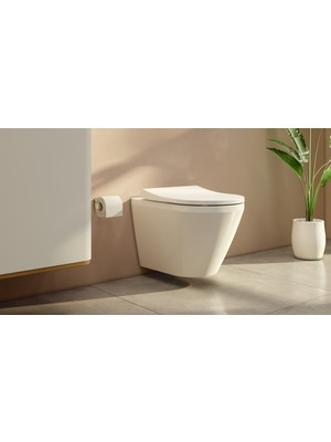 VitrA Integra 7041B003-0090 Rim-ex Asma Klozet, 54 cm, Beyaz