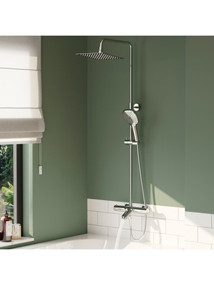 Artema AquaHeat Bliss 230B A47211 Termostatik Banyo Sistemi, Krom